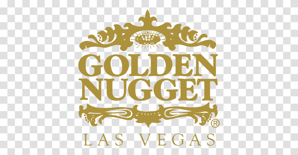 Gold Nugget Original File Golden Nugget Las Vegas Logo, Label, Text, Word, Poster Transparent Png