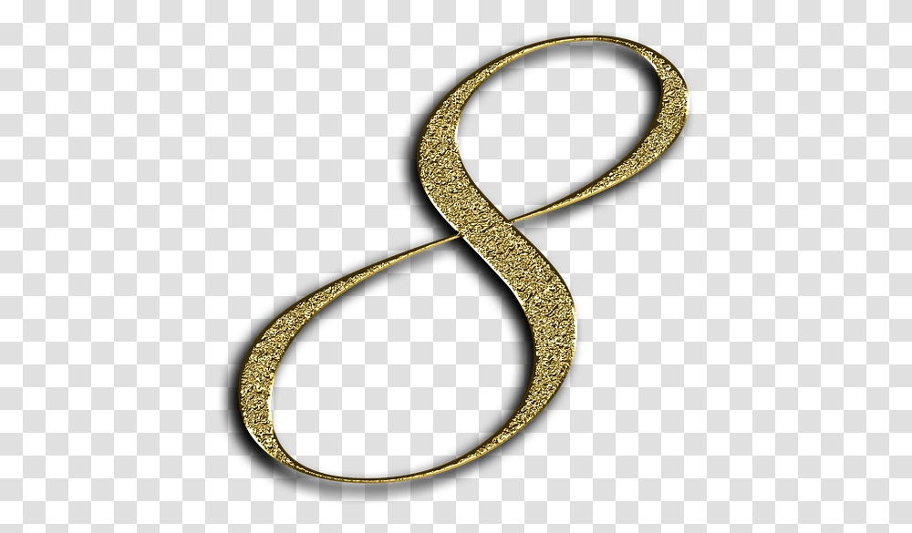 Gold Number 8, Jewelry, Accessories, Accessory, Snake Transparent Png