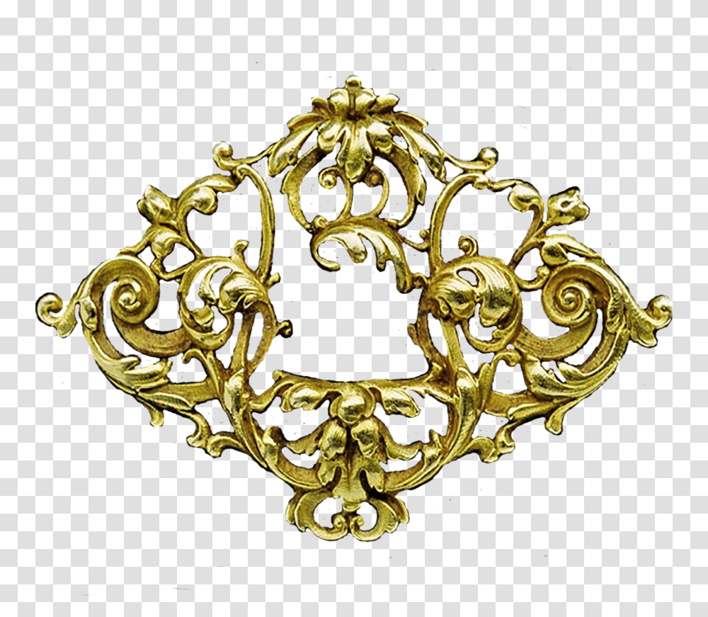 Gold Object Image Arts Filigree Gold, Jewelry, Accessories, Accessory, Brooch Transparent Png