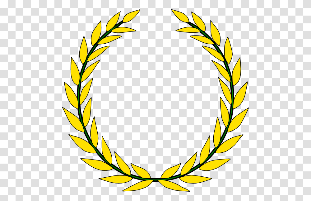 Gold Olive Branch Vector, Oval, Pattern, Wreath Transparent Png