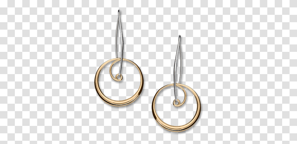 Gold Overlay Ed Levin Sterling Silver And 14kt Gold Solid, Earring, Jewelry, Accessories, Accessory Transparent Png
