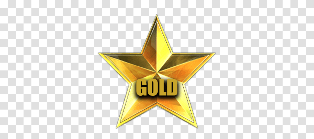 Gold Package Cook County Saloon Star, Symbol, Star Symbol, Flyer, Poster Transparent Png