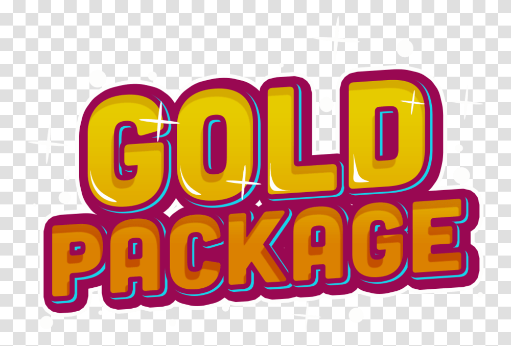 Gold Package, Word, Alphabet, Number Transparent Png