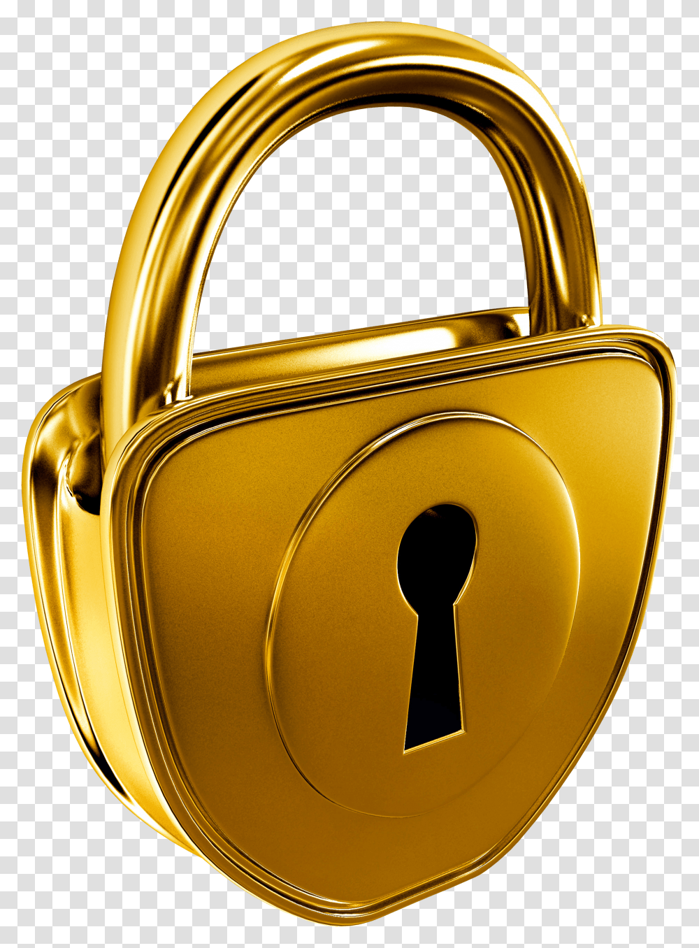 Gold Padlock Gold Lock, Bag, Security, Sink Faucet, Purse Transparent Png