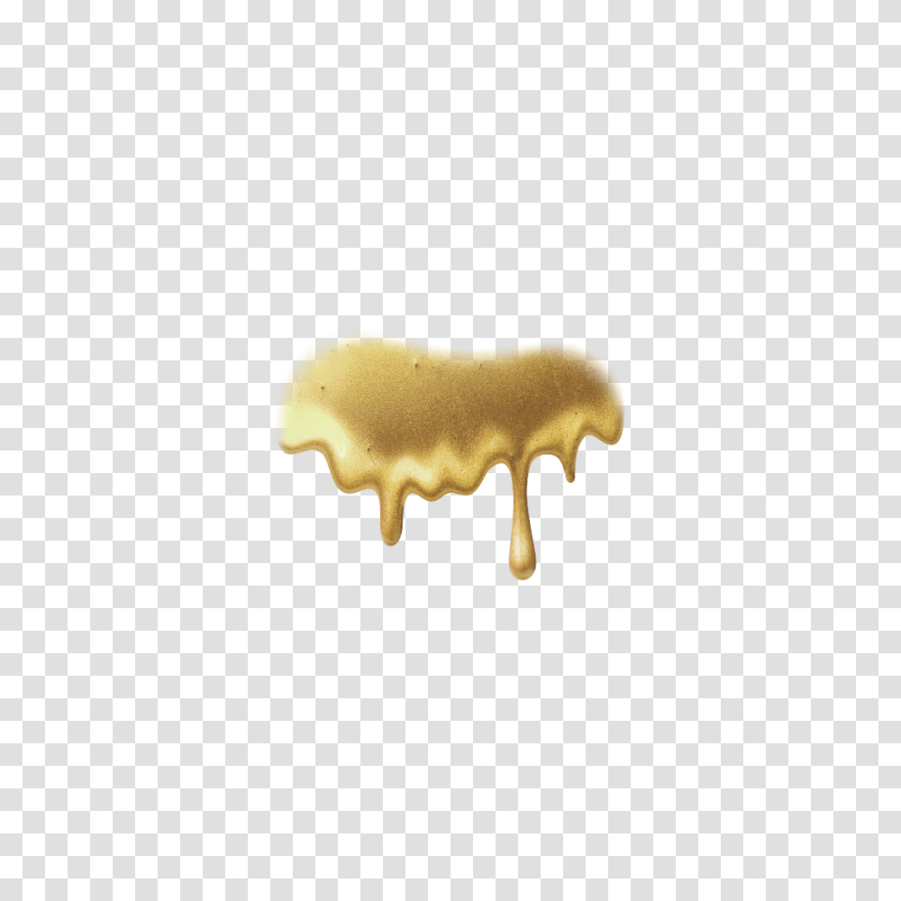 Gold Paint Drip, Food, Fungus, Sweets, Bread Transparent Png