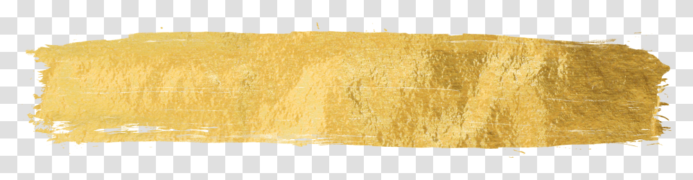 Gold Paint Swash, Paper, Scroll, Texture, Rug Transparent Png