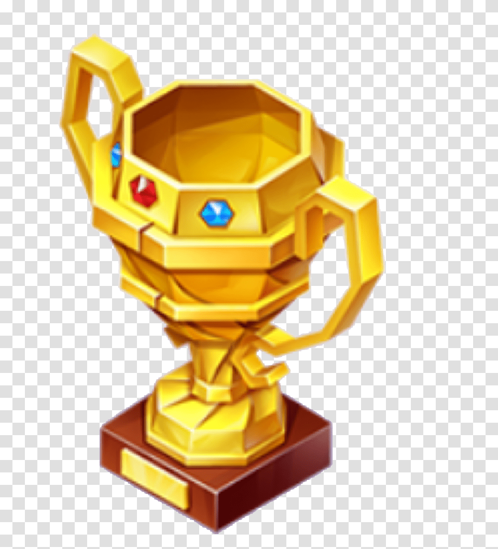 Gold Paper Trophy Trophy, Toy Transparent Png