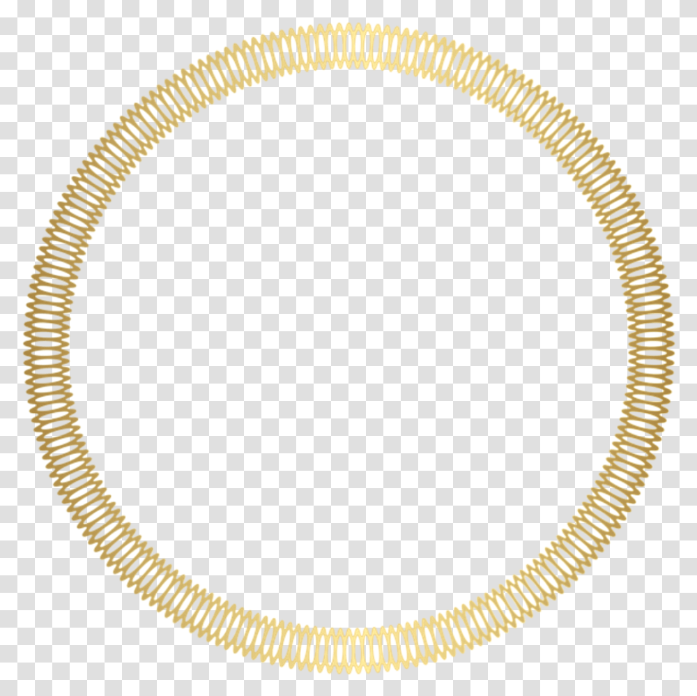 Gold Photo Frames Circle, Rug, Hoop, Accessories, Accessory Transparent Png