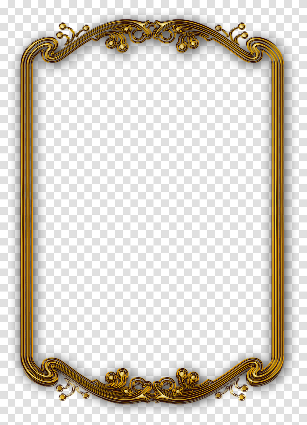 Gold Picture Frame Line Classical Free Clipart Hd Clipart Photo Frame, Electronics, Screen, Monitor Transparent Png