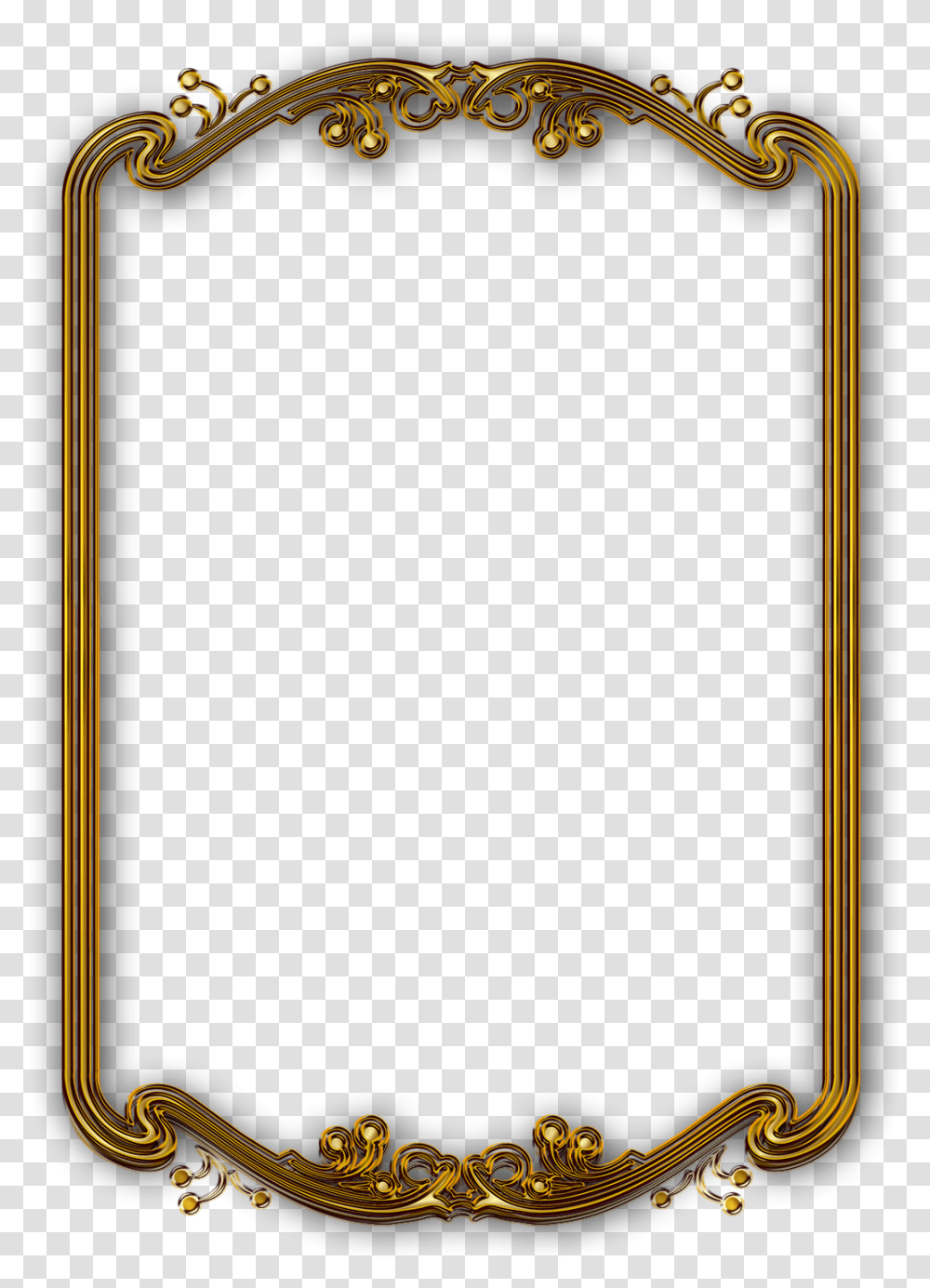 Gold Picture Frames Hd Frame Free Download, Electronics, Screen, Phone Transparent Png