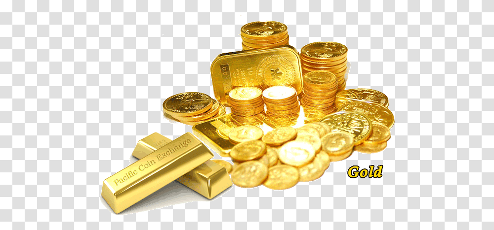 Gold Pile Gold Bars Hd Download Original Size Best Gold Investment Coins, Treasure, Money, Honey, Food Transparent Png