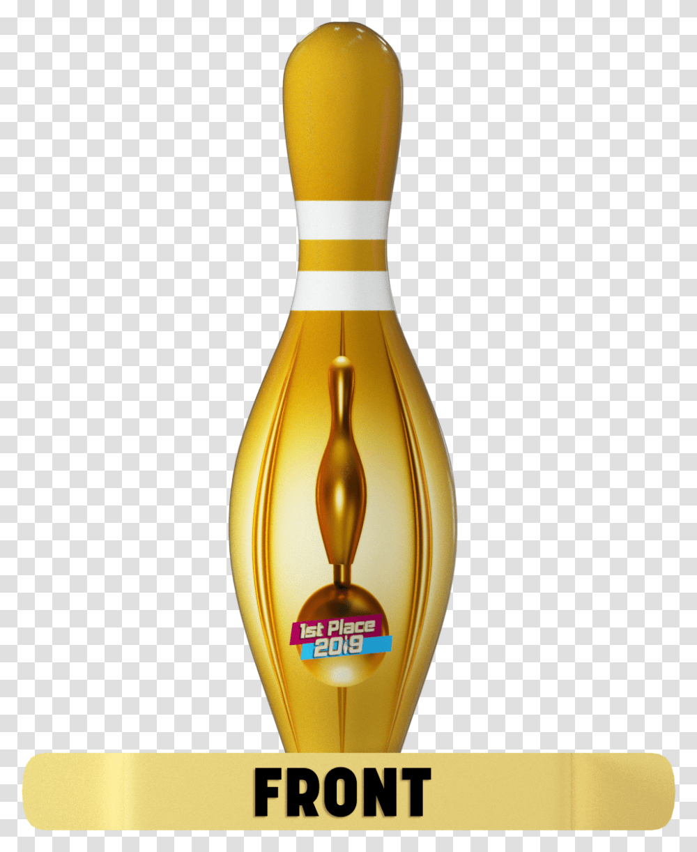Gold Pin 1st Place Ten Pin Bowling, Beverage, Drink, Alcohol, Spoon Transparent Png