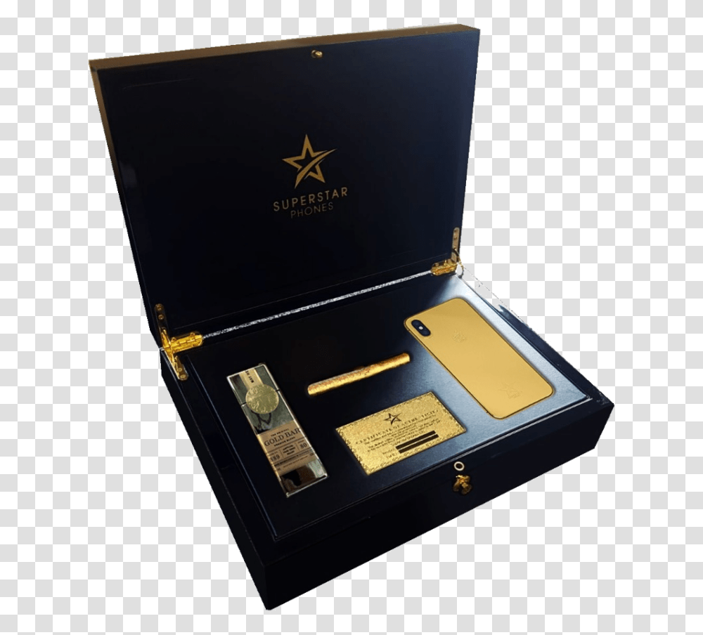 Gold Plate Box, Bag, Briefcase, Crystal Transparent Png
