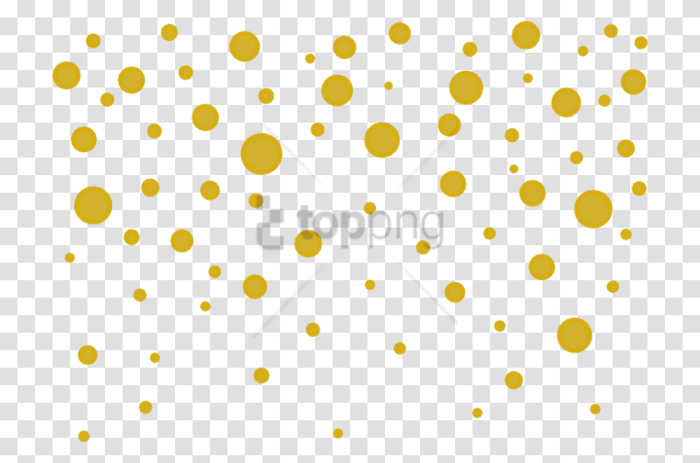Gold Polka Dots Background, Confetti, Paper, Texture Transparent Png