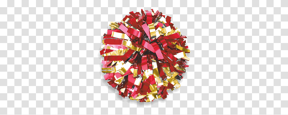 Gold Pom & Free Pompng Images Cheer Pom Pom, Paper, Art, Origami, Confetti Transparent Png