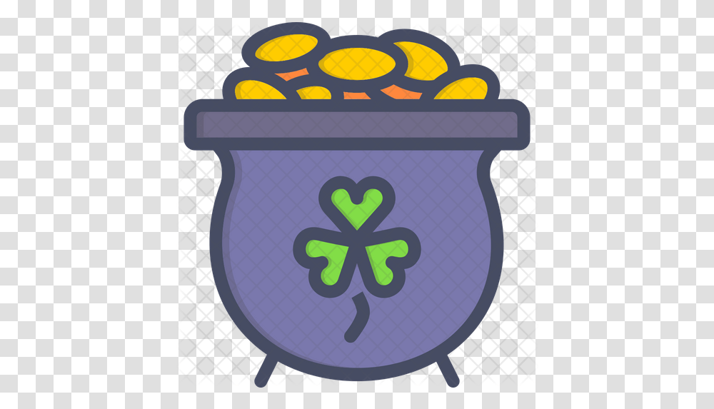 Gold Pot Icon Emblem, Glass, Logo, Symbol, Grain Transparent Png