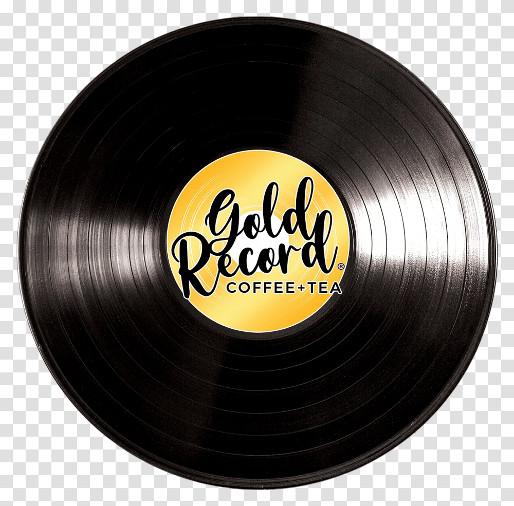 Gold Record Coffee Tea Solid, Disk, Dvd Transparent Png