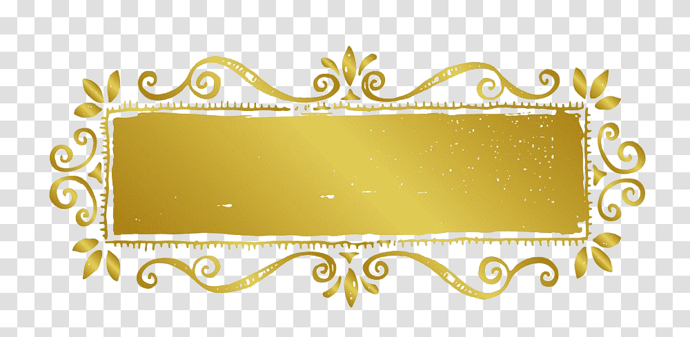 Gold Retro Decorative Frame Decorative Gold Frame, Accessories, Accessory, Jewelry, Gate Transparent Png