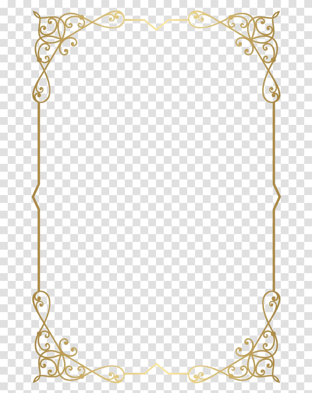 Gold Retro Decorative Frame Free Background Gold Border, Pendant, Accessories, Diamond, Gemstone Transparent Png