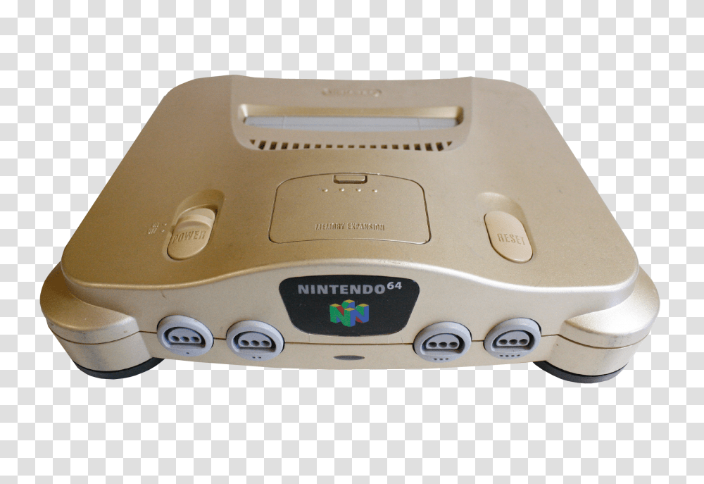 Gold Retropixl Retrogaming Retro Gaming Nintendo 64 Gold Edition, Electronics, Tape Player, Cassette Player Transparent Png