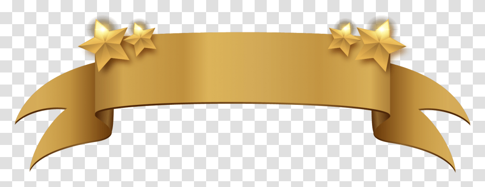 Gold Ribbon Banner 5 Image Vector Golden Ribbon, Axe, Tool, Text, Weapon Transparent Png
