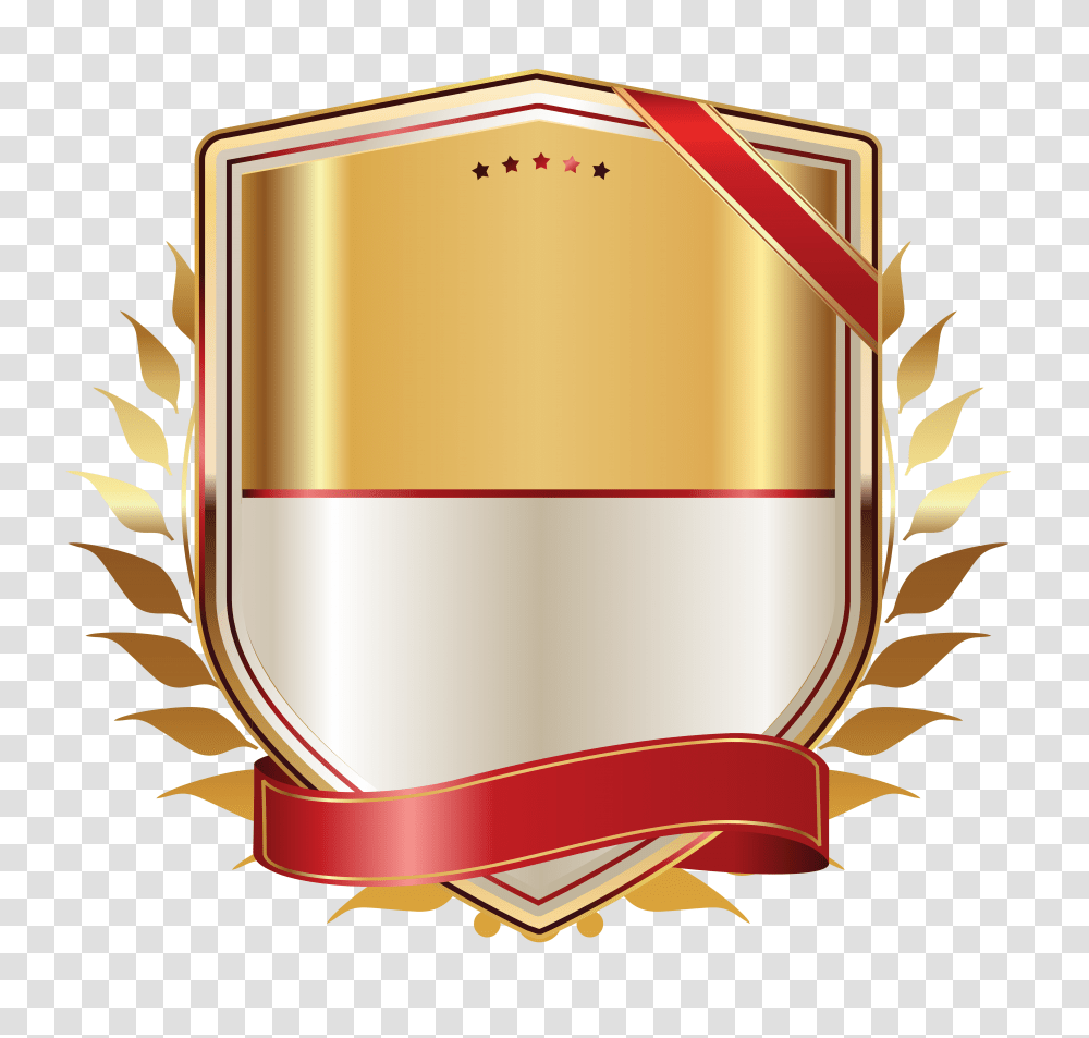 Gold Ribbon Cliparts, Armor, Shield, Emblem Transparent Png
