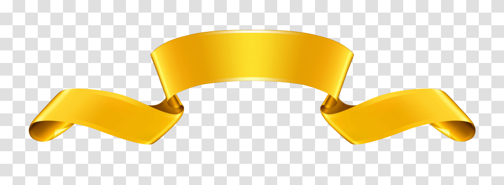 Gold Ribbon Cliparts, Scroll, Spoon, Cutlery Transparent Png