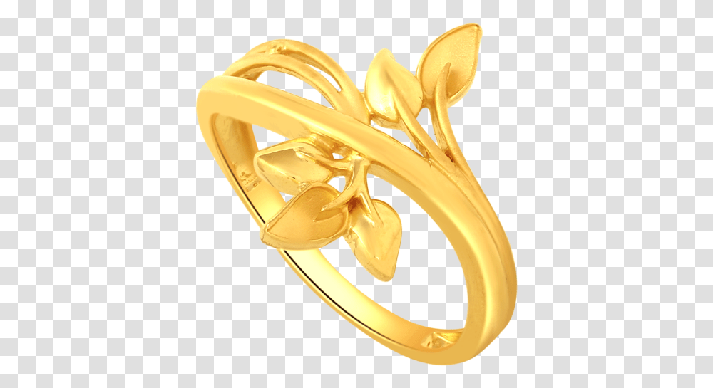 Gold Ring Designs For Females Without Stones Pre Engagement Ring, Banana, Fruit, Plant, Food Transparent Png