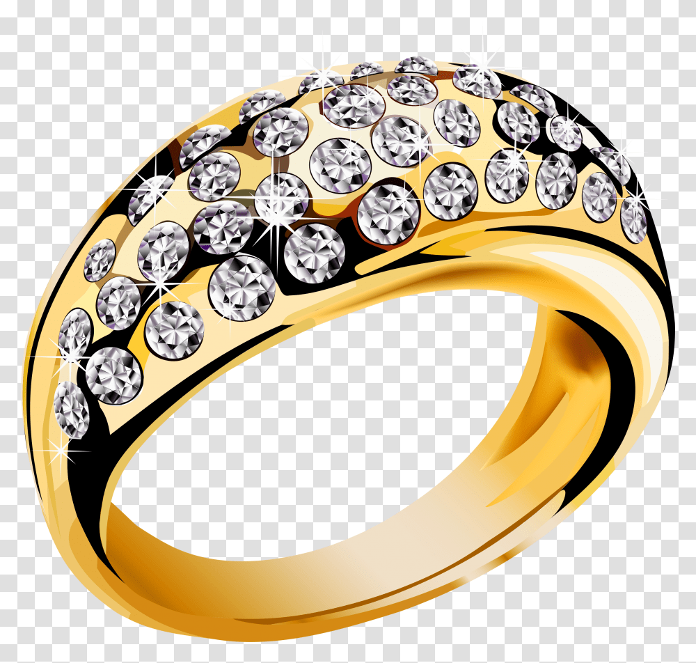 Gold Ring With Diamonds Image Gold Ring, Jewelry, Accessories, Accessory, Gemstone Transparent Png