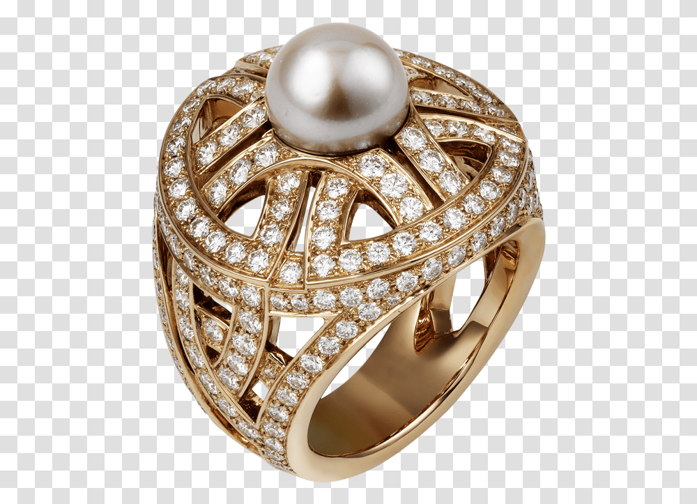 Gold Ring With Pearl Clipart Gold Pearl Ring, Accessories, Accessory, Jewelry, Brooch Transparent Png