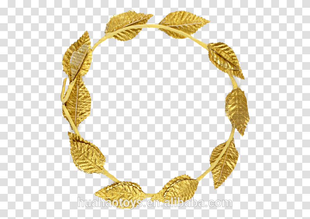 Gold Roman, Wreath, Leaf, Plant Transparent Png