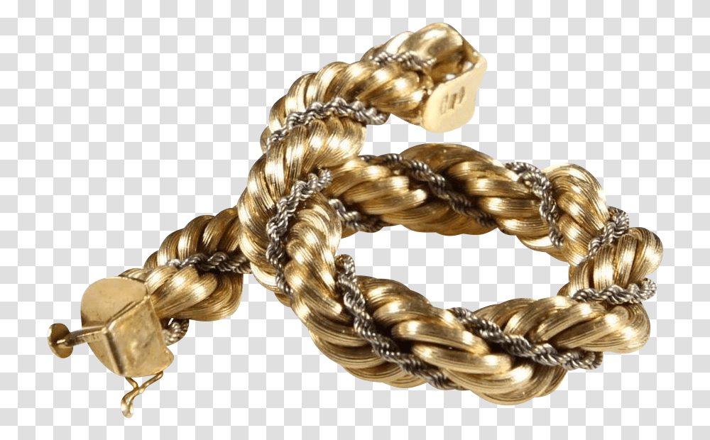 Gold Rope Bracelet, Knot, Crystal, Honey Bee, Insect Transparent Png