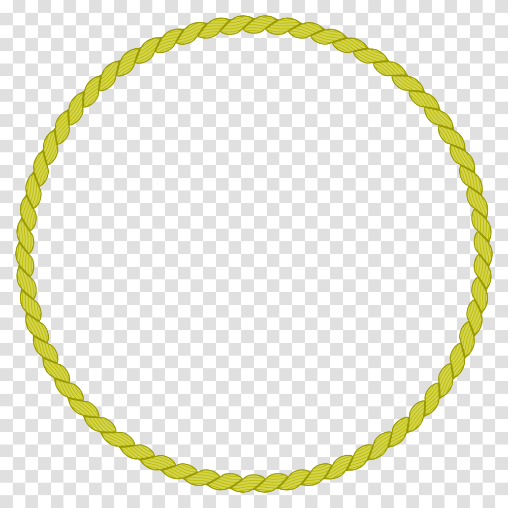 Gold Rope Circle, Necklace, Jewelry, Accessories, Accessory Transparent Png