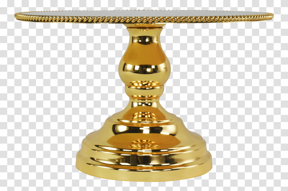 Gold Rope Gold Mirror Cake Stand, Mixer, Appliance, Lamp, Table Lamp Transparent Png