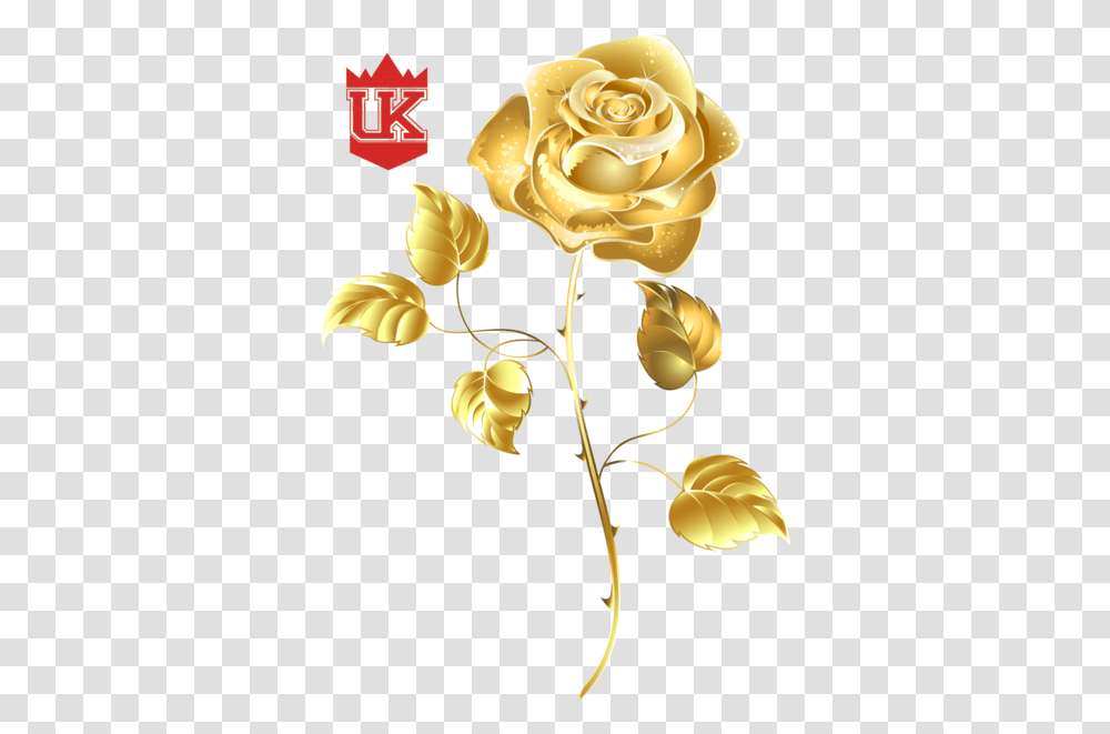 Gold Rose Psd Official Psds Gold Rose, Graphics, Art, Floral Design, Pattern Transparent Png