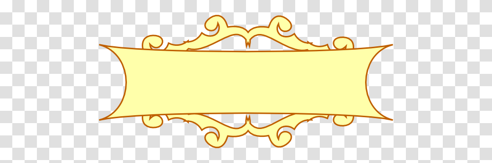 Gold Scroll Banner Clip Art, Floral Design, Pattern, Bow Transparent Png