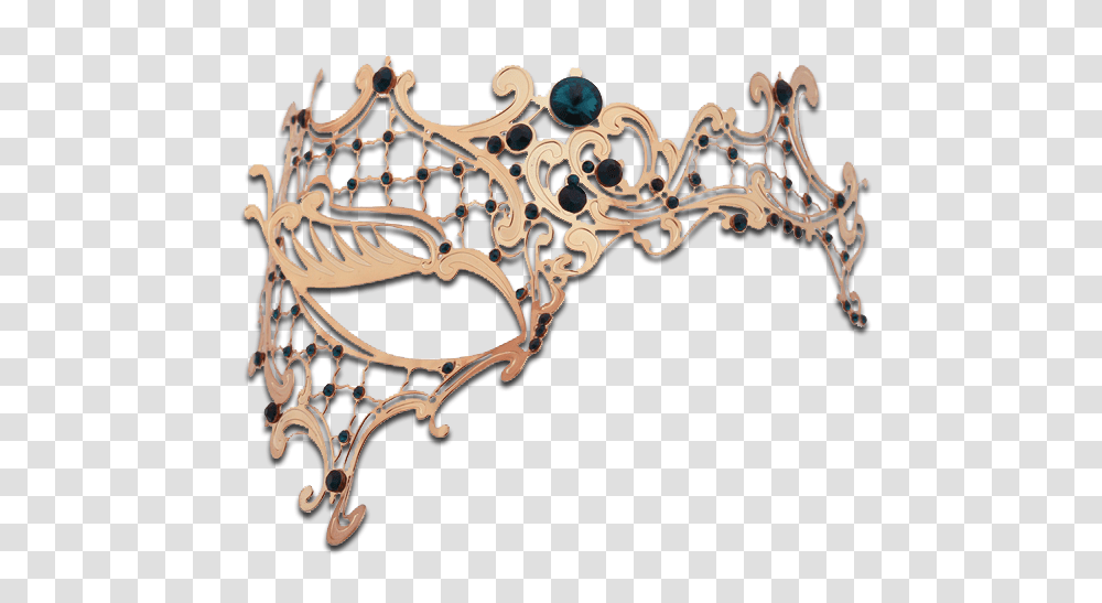 Gold Series Signature Phantom Of The Opera Venetian Mask, Accessories, Accessory, Gate, Jewelry Transparent Png
