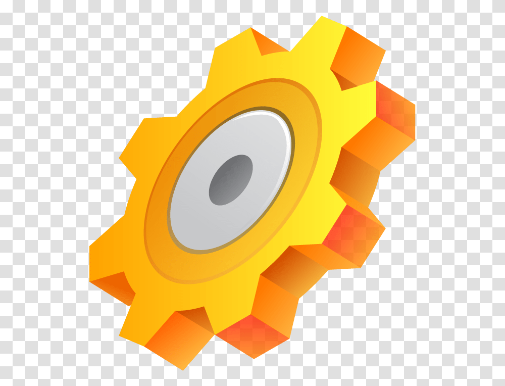 Gold Settings Icon Download, Machine, Gear, Cross Transparent Png