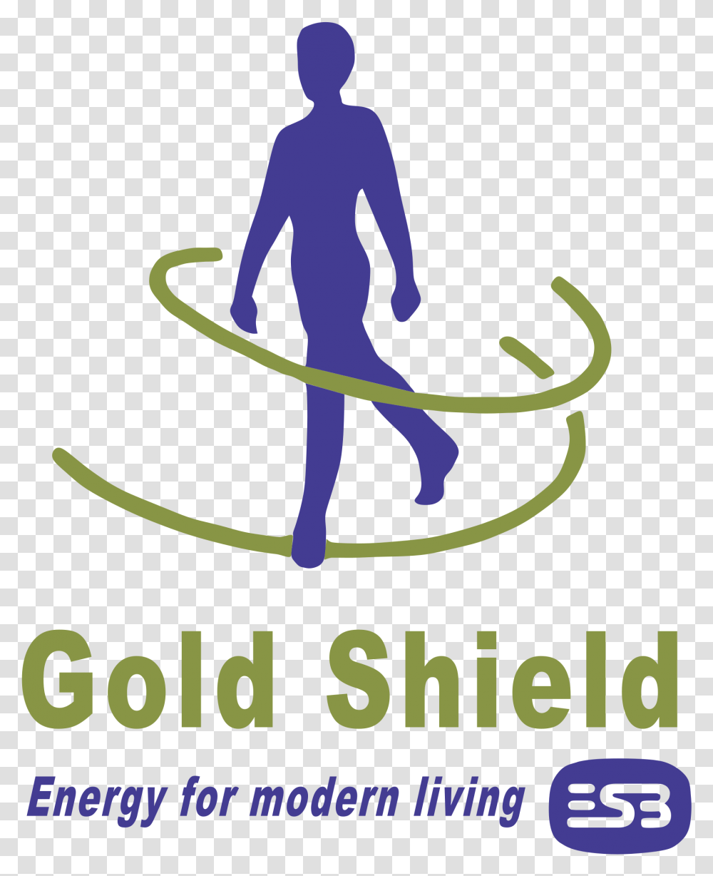 Gold Shield Logo Shield, Poster, Person, Outdoors Transparent Png