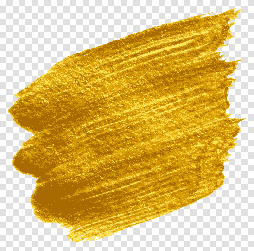 Gold Shining Stain Mancha De Pintura Transparent Png