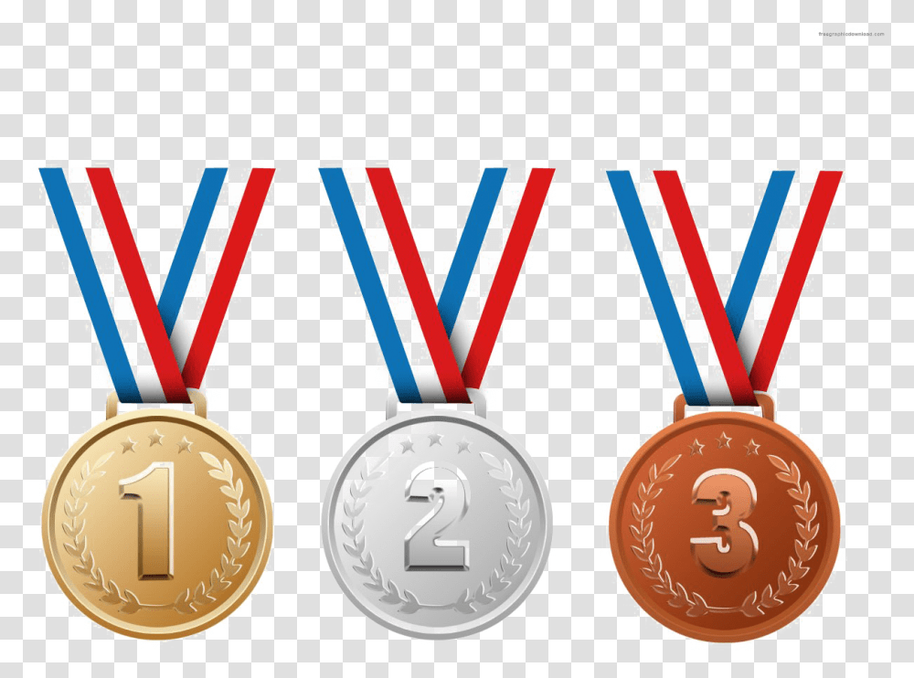 Gold Silver Bronze Medal Clipart Gold Silver Bronze Medal, Trophy, Gold Medal, Clock Tower, Architecture Transparent Png