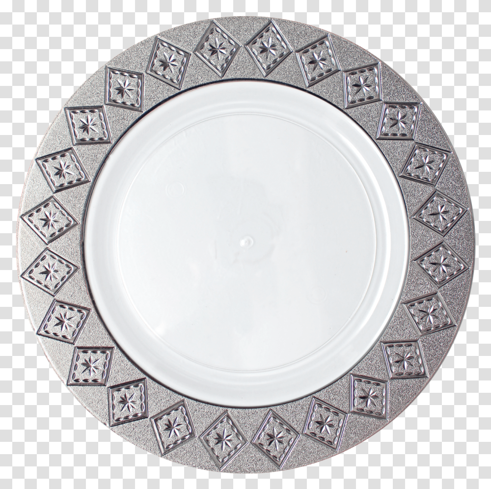 Gold Silver Dinner Plates, Porcelain, Pottery, Dish Transparent Png