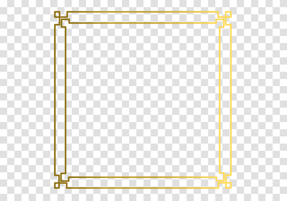 Gold Simple Border Frame Vector Gold Vector Border, White Board, Jar, Page Transparent Png