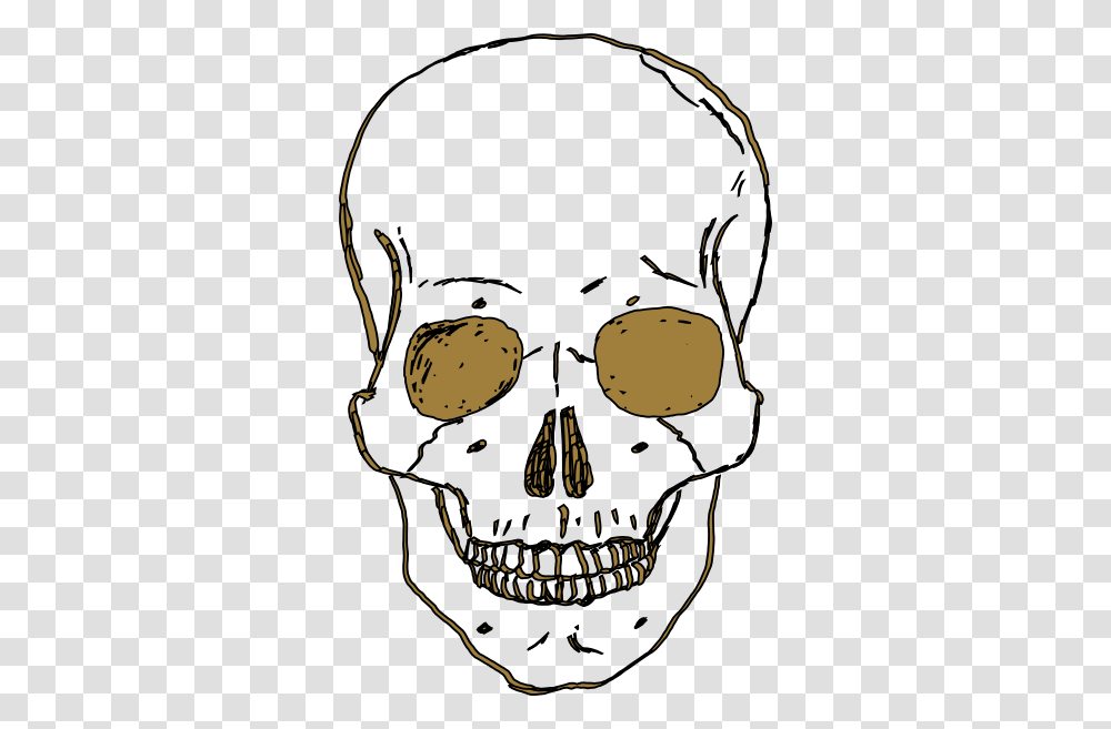 Gold Skull Clip Art, Clock Tower, Plant, Drawing, Seed Transparent Png