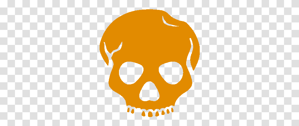 Gold Skull Jackass Logo, Halloween, Mask, Stencil Transparent Png