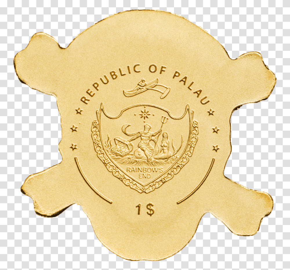 Gold Skull, Logo, Trademark, Badge Transparent Png