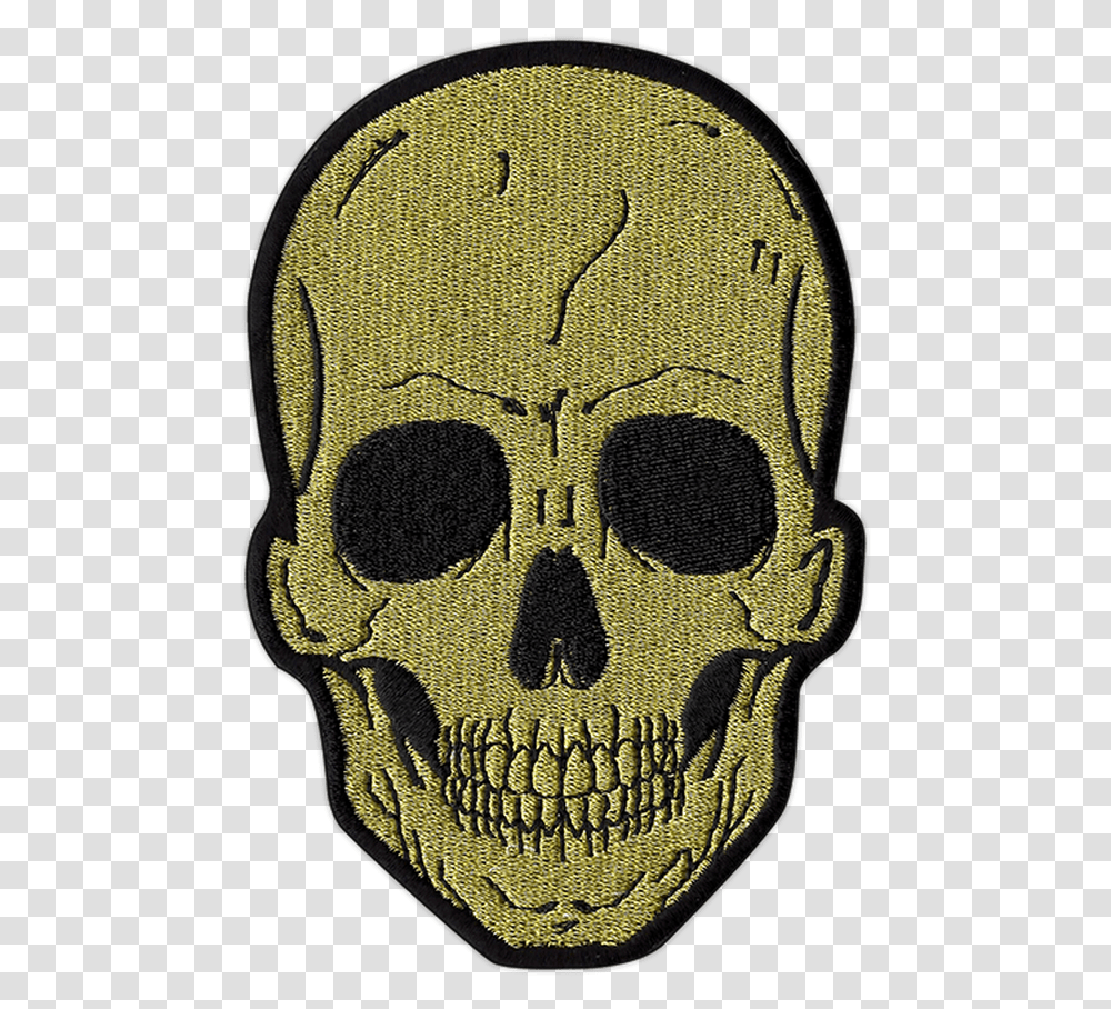 Gold Skull Skull 4657234 Vippng Orange Skull, Rug, Skin, Pirate, Alien Transparent Png
