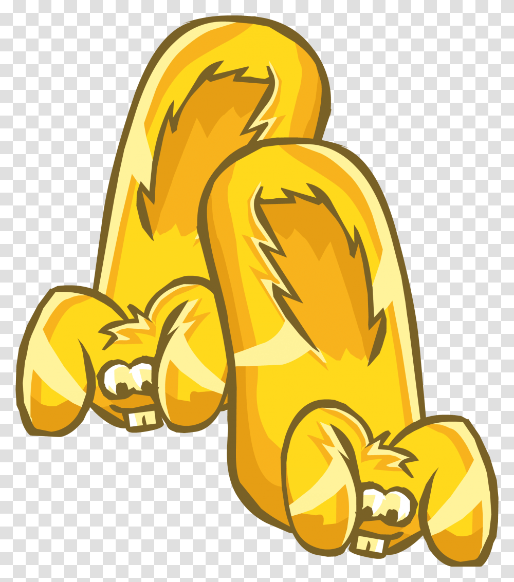 Gold Slippers Cliparts Gold Items Club Penguin, Food, Plant, Helmet Transparent Png