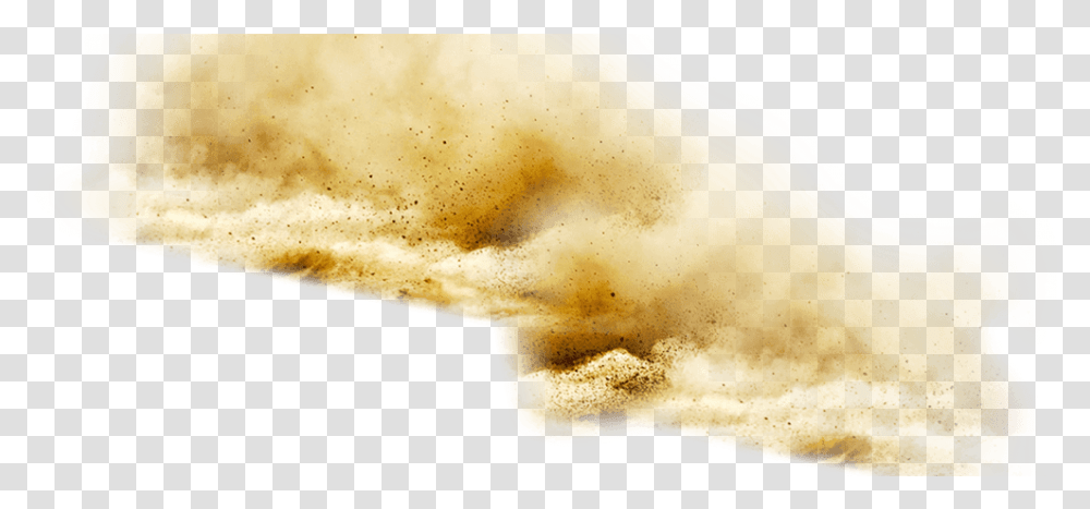 Gold Smoke Dust Smoke, Food, Bread, Fungus, Meal Transparent Png