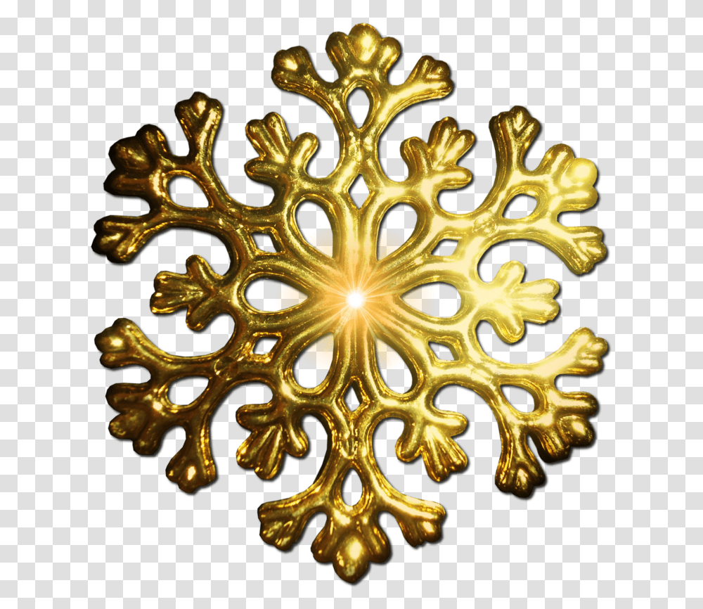 Gold Snowflake Clipart Vector Black And White Stock Gold Snowflake, Cross, Pattern, Ornament Transparent Png